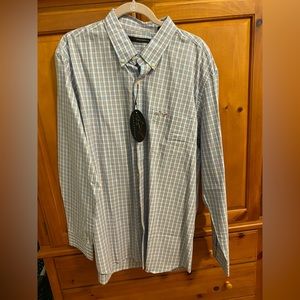 Greg Norman Long Sleeve Button Up Polo
